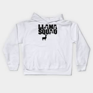 'Llama Squad' Adorable Alpaca Llama Trendy Gift Kids Hoodie